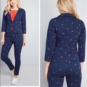 Modcloth Legendary Lifestyle Blazer and pants